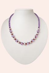 бусы из аметиста (н-0291)