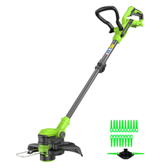 Триммер Greenworks G24LT301 24V (30 см) аккумуляторный, без АКБ и ЗУ