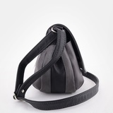 Сумка Саломея 106 македония серый + черный