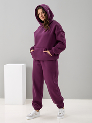 Костюм с брюками КБфн-091/слива-п