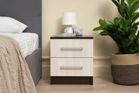 Комплект прикроватных тумб Фиеста венге / лоредо