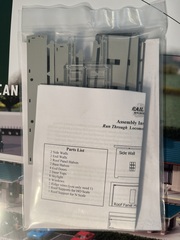 Локомотивное депо сквозное (склейка) N 1:160