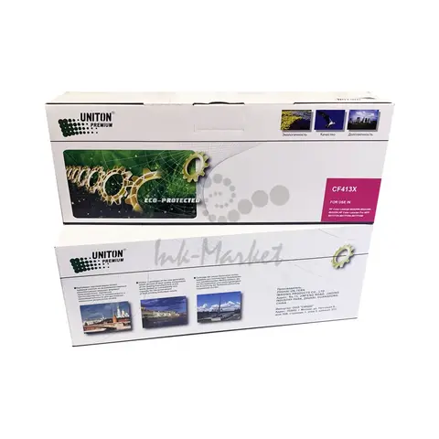 Совместимый картридж UNITON Premium CF413X (410X) для HP Color LJ M452/M477 красный (5K) GREEN LINE (Eco Protected)