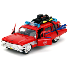 Машинка Jada Toys Ghostbusters x Transformers: ECTO-1 as Optimus Prime