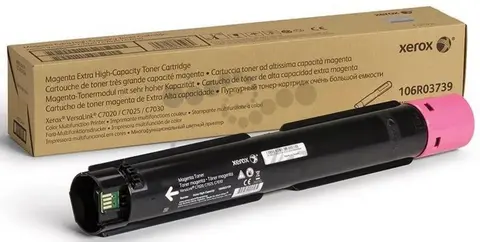 Тонер картридж 106R03739 экстра повышенной емкости для Xerox VersaLink C7020, C7025, C7030 пурпурный,16500 стр