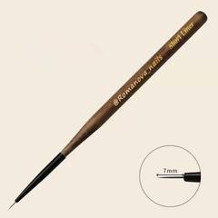 Кисть Romanova Nails Short Liner 7мм