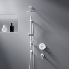 Damixa 936540000 Scandinavian Pure встраиваемая душевая система с ванно-душевым смесителем, изливом и штанг