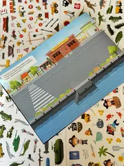 Альбом 500 наклеек для мальчиков