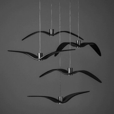 Светильник Night Birds C Black L55