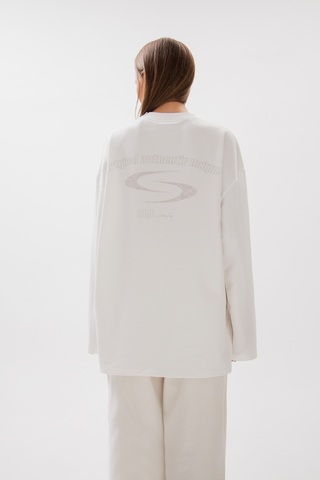 Лонгслив UNISEX TWIN CREAM