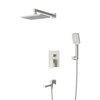 Cezares SLIDER-VDSET-01 SLIDER-VDSET-01 Душевой комплект встраиваемый с изливом (смеситель, верхний душ, ручной душ со шлангом, излив, штуцер с держателем), хром