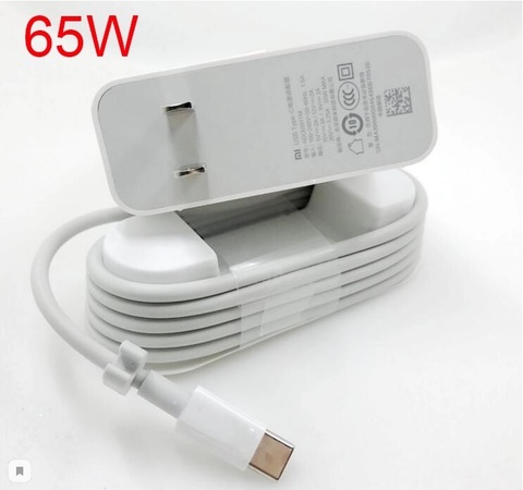 Адаптер Xiaomi USB-C 65W Power Adapter CN Plug (CDQ07ZM/NZB4001CN)