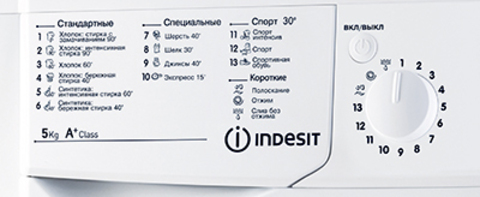 Стиральная машина Indesit IWSD 51051 mini –  4