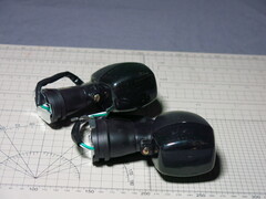 Поворотники передние дымчатые Kawasaki ZX-6R ZX-7R ZX-9R ZX10R ZX12R