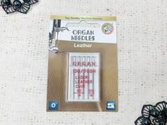 Иглы для бытовых машин ORGAN, для кожи №90-100, 5 игл