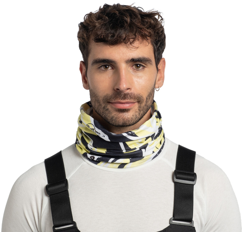 Тонкая зимняя бандана-труба Buff Thermonet Treem Multi фото 2