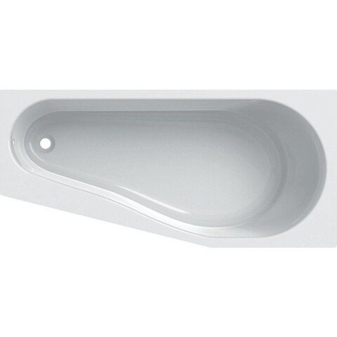 Geberit Renova pentagonal bathtub, left: L=160см, B=75см, Выход=Левая