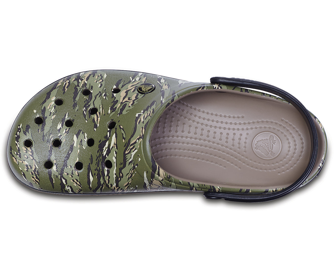 Crocs Crocband Graphic Clog Dark Camo Green