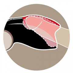 Мастурбатор мужской Fun factory COBRA LIBRE II, черно-серый