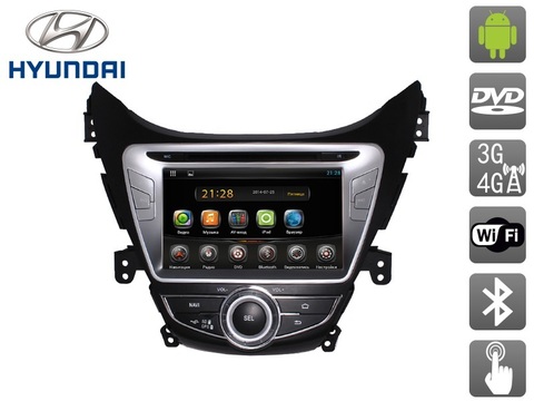 Штатное головное устройство для Hyundai Elantra V (MD) (2010-...) AVIS Electronics AVS080AN (#768) на Android