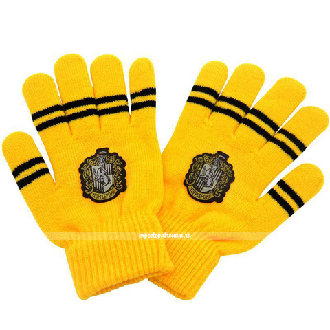 Harry Potter Gloves 457 Hufflepuff HP (yellow)