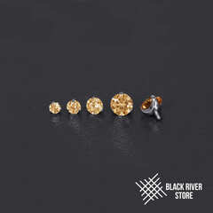 Cubic Zirconia Champagne