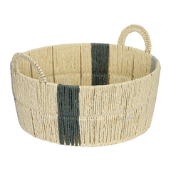 Корзина плетеная круглая bodhran sage из коллекции ethnic, размер m