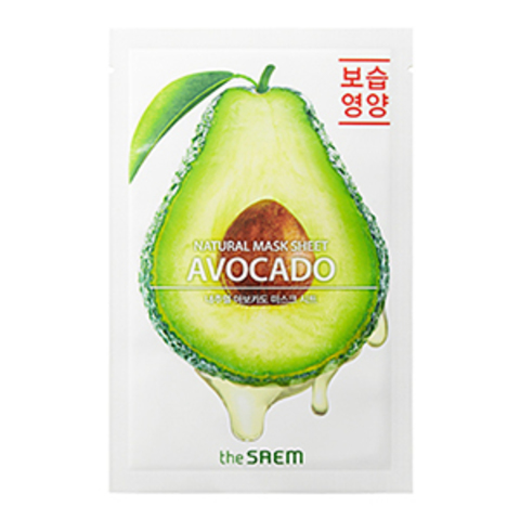 the Saem Natural Avocado Mask Sheet