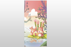 Цифровая печать Xpoint / Икспоинт. Детские Арт панели 0676.02, 300х145 см