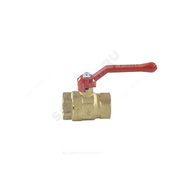 Кран шаровой латунь Крепыш 320 аналог 11б27п1 Ду 15 Ру16 ВР полнопроходной рычаг ГАЛЛОП 103196