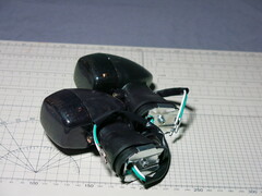 Поворотники передние дымчатые Kawasaki ZX-6R ZX-7R ZX-9R ZX10R ZX12R