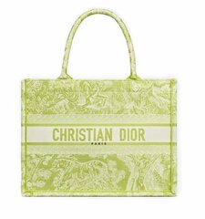 Сумка Dior Book Tote, модель маленького формата салатовый