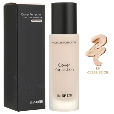 The Saem Cover Perfection Concealer Foundation  Крем-консилер тональный для лица