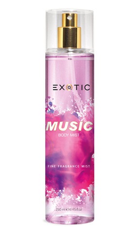 Exotic EX-07 Парфюмированный спрей-мист для тела ( F Music )  250 ml