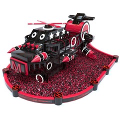 Сухой аквапарк "Мегатрон" (20,5x11x5 м)