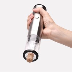 Штопор Circle Joy Electric Wine Opener электрический CN, серебристый