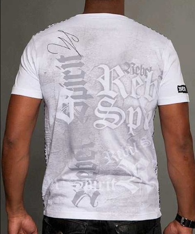 Rebel Spirit | Футболка мужская SSK121360 спина