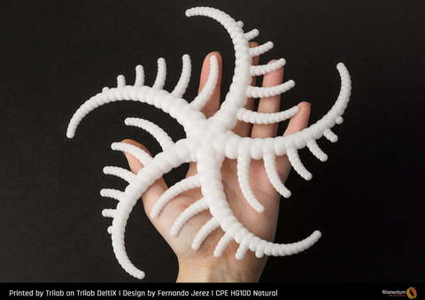 Пластик для 3D-принтера Fillamentum CPE HG100 Natural