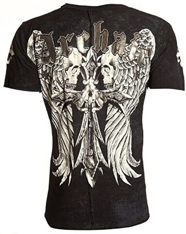 Футболка LUSTROUS Black Archaic от Affliction