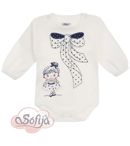 Боди Sofija Pipi с принтом Бантик