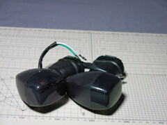 Поворотники передние дымчатые Kawasaki ZX-6R ZX-7R ZX-9R ZX10R ZX12R