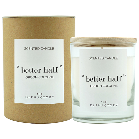 Свеча ароматическая 40ч Ambientair The Olphactory Better Half Groom cologne