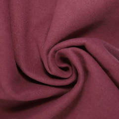 Ткань пальтовая, 395 гр/м2, 90% п/э, 10 % вискоза, ш. 150 см, тёмно-красный