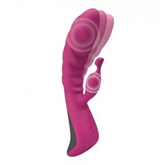 Вибратор-кролик Trigger розовый Adrien Lastic (20.7 *4 см.)