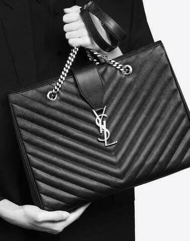 Сумка-тоут Saint Laurent с монограммой