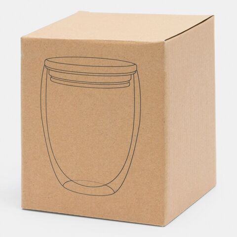 Стакан с двойными стенками BAMBOO ART M, объем ок. 350 ml