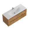 BelBagno KEP-120-MNO Столешница из керамогранита 1204x462 KEP-120-MNO Marmo Nero Opaco