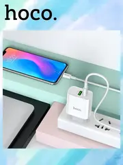 Зарядное устройство C80A Rapido USB / Type-C с кабелем