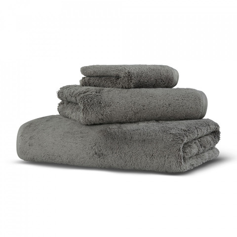 Полотенце махровое 30x40 Hamam Aire оловянный