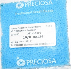 02134 бисер Preciosa 10/0 1сорт